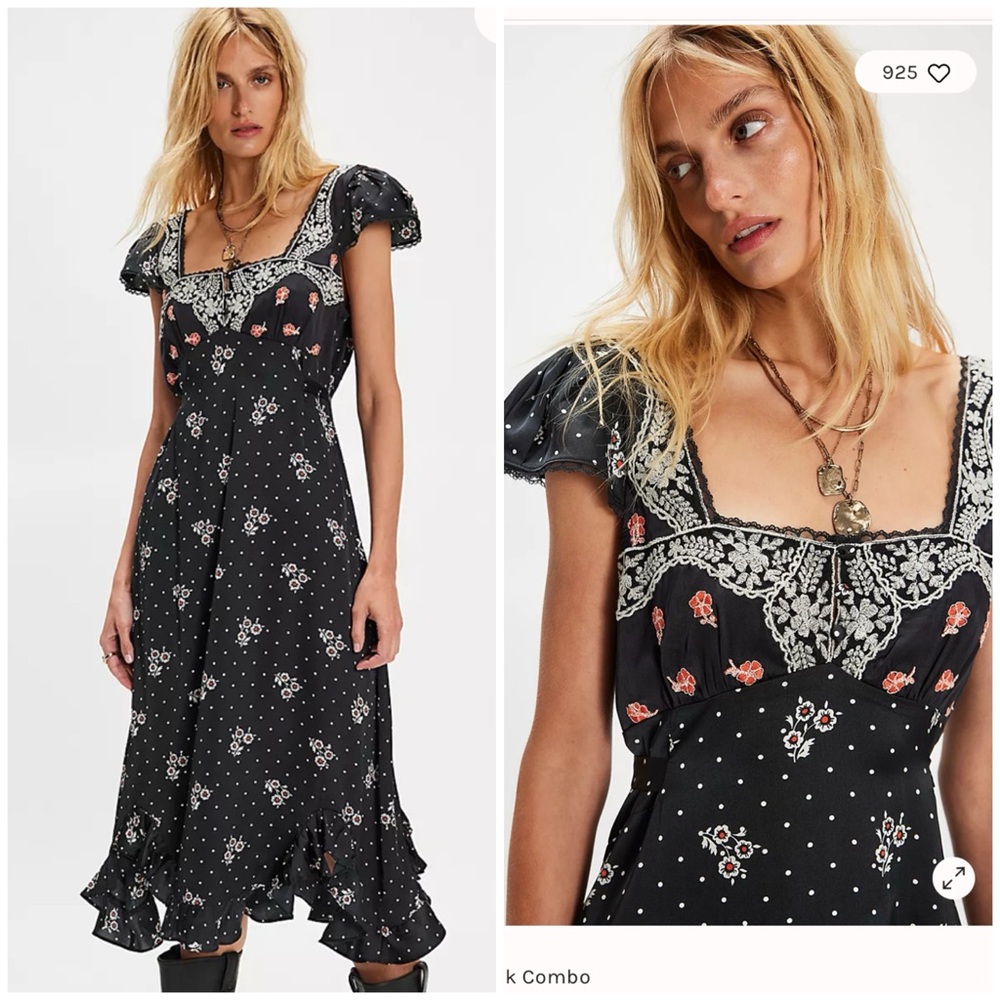 NWT free people Haven midi dress